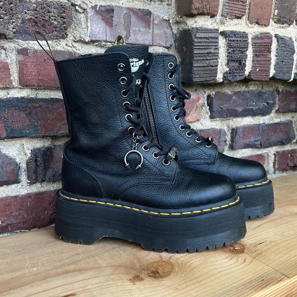 SOLD 🔥 Dolls Kill x Dr. Martens Jadon Hi Max Boots/Platform Boots - Picture 12 of 16